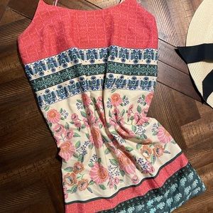 Forever 21 Shift Dress Bold Pattern